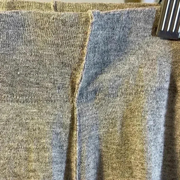 Myrine Antwerp Gray Atleisure Pants Elastic Waist Pull Up Seamed Lightweight XL - Picture 5 of 5